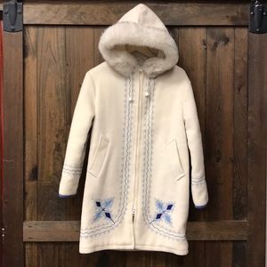 Classic Hudson's Bay wool coat